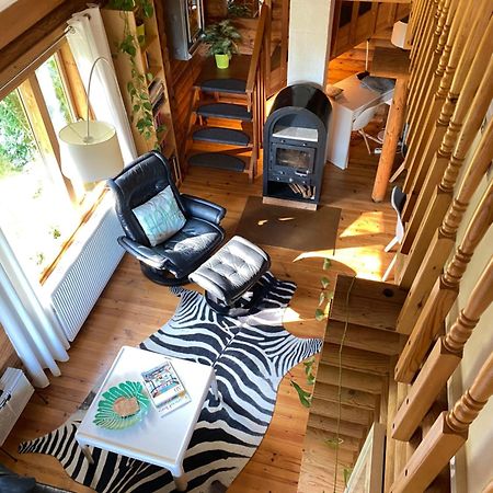 Eifel-Lounge Blockhaus Mit Kamin Garten Balkon Nahe Koeln Therme Bruehl Phantasialand Weilerswist Luaran gambar