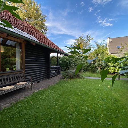 Eifel-Lounge Blockhaus Mit Kamin Garten Balkon Nahe Koeln Therme Bruehl Phantasialand Weilerswist Luaran gambar