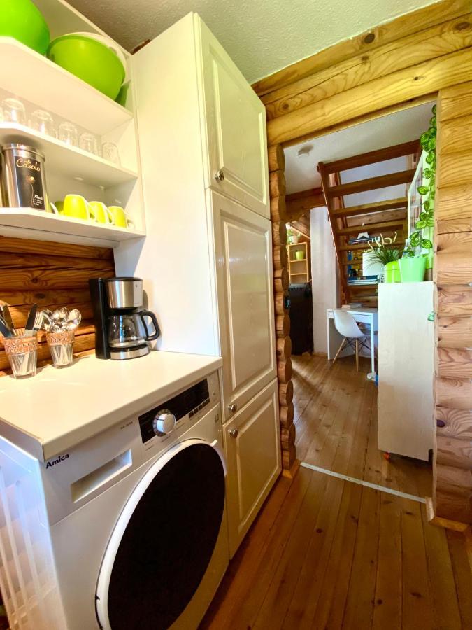 Eifel-Lounge Blockhaus Mit Kamin Garten Balkon Nahe Koeln Therme Bruehl Phantasialand Weilerswist Luaran gambar