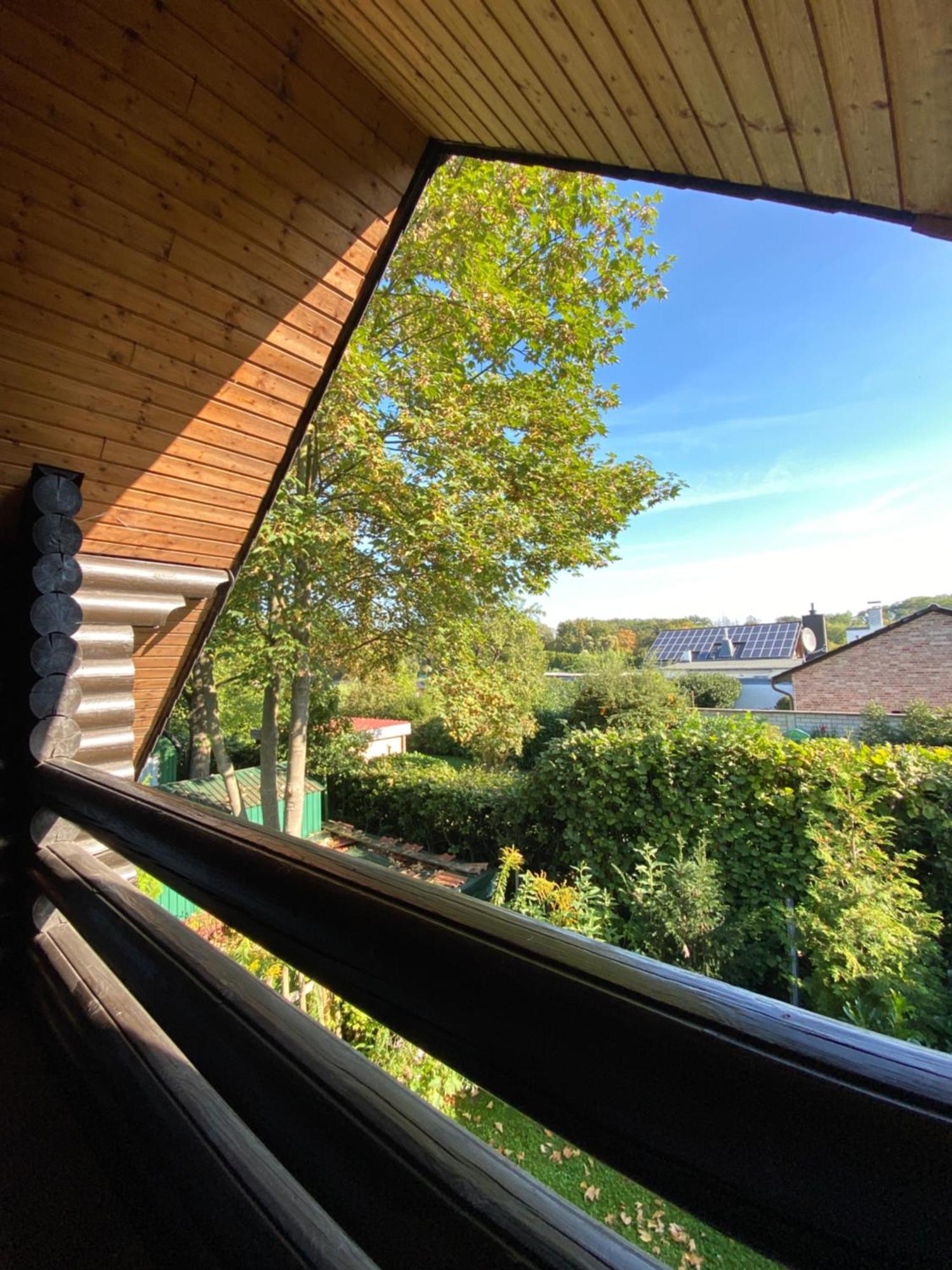 Eifel-Lounge Blockhaus Mit Kamin Garten Balkon Nahe Koeln Therme Bruehl Phantasialand Weilerswist Luaran gambar