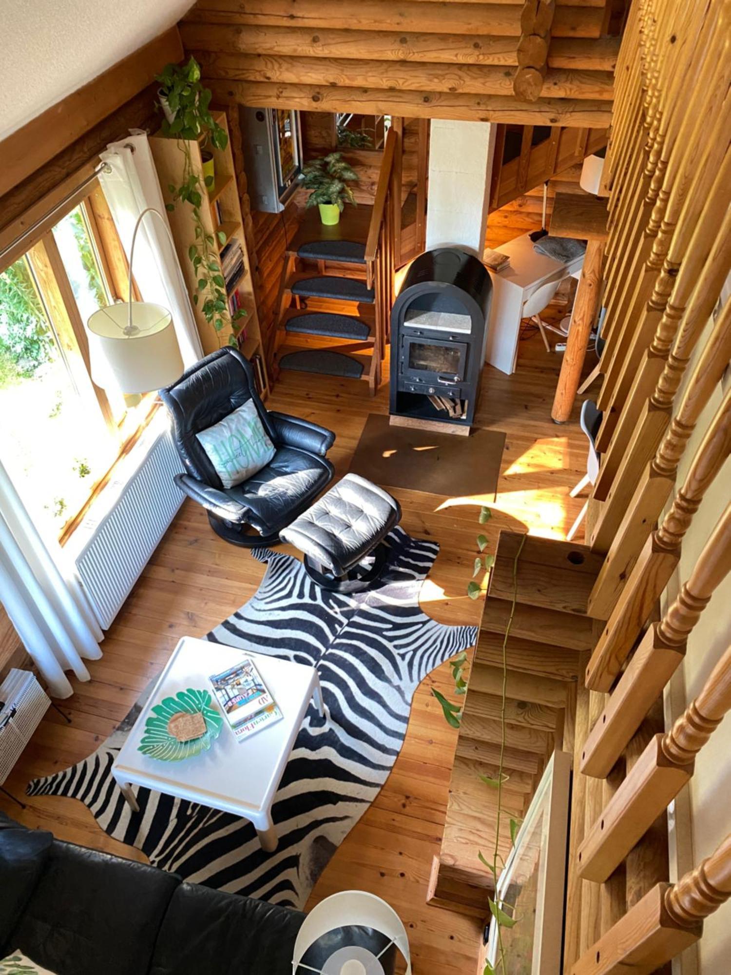 Eifel-Lounge Blockhaus Mit Kamin Garten Balkon Nahe Koeln Therme Bruehl Phantasialand Weilerswist Luaran gambar