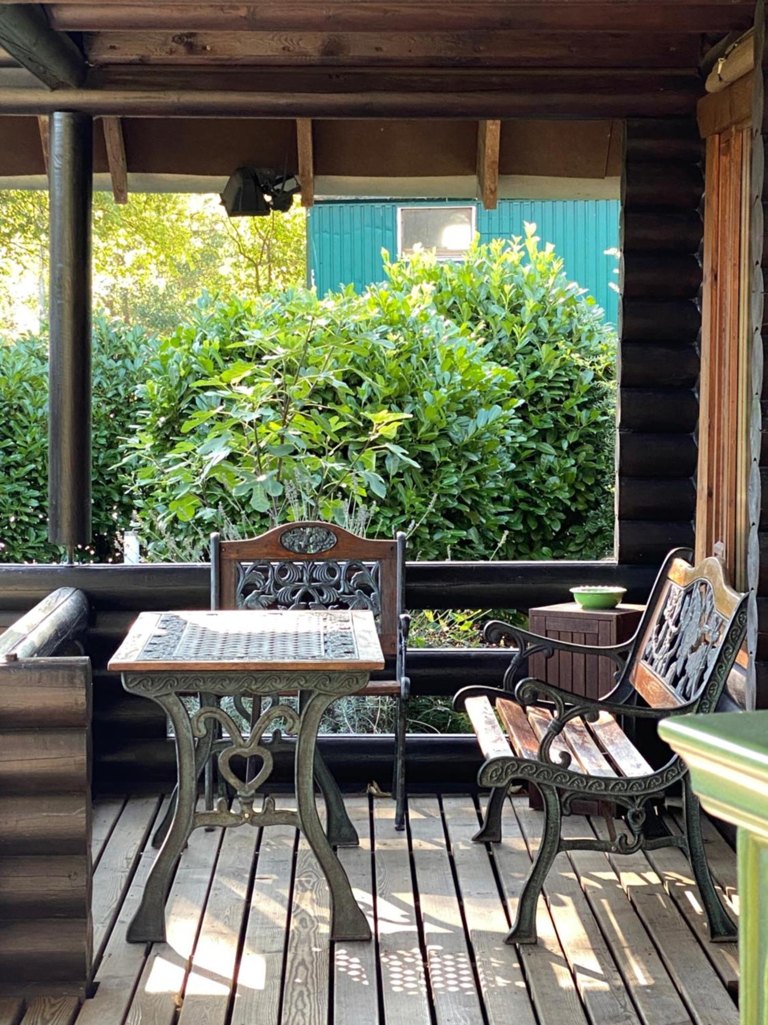Eifel-Lounge Blockhaus Mit Kamin Garten Balkon Nahe Koeln Therme Bruehl Phantasialand Weilerswist Luaran gambar